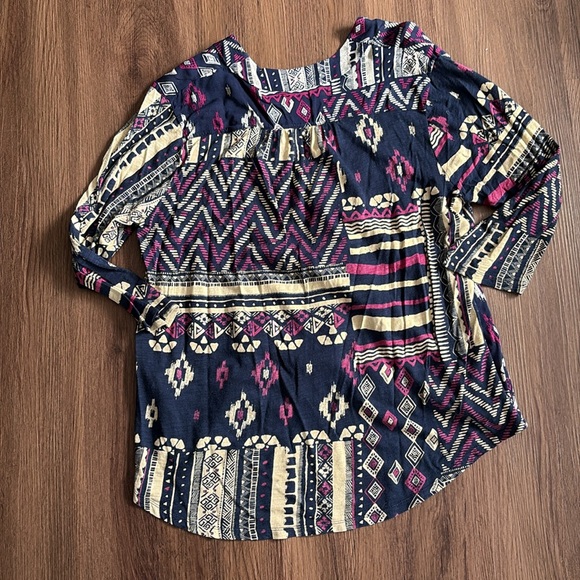 Lucky Brand Multi-Color Blouse - Picture 5 of 5